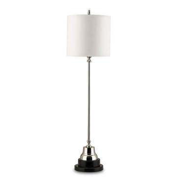 Picture of MESSENGER TABLE LAMP, NICKEL