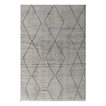 Picture of KUMBA AREA RUG, 8X10 WHT/BR