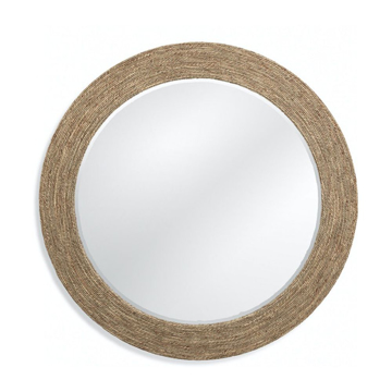 Picture of KUNA WALL MIRROR, NATURAL ROPE