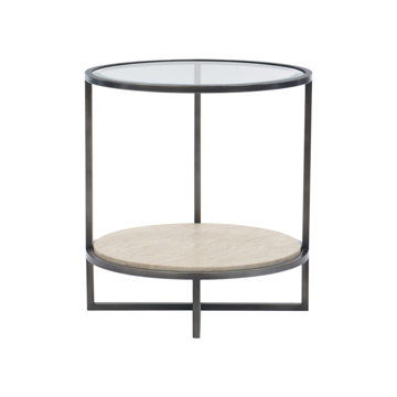 Picture of HARLOW METAL ROUND END TABLE