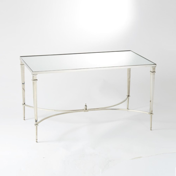 Picture of FRENCH SQ LEG TABLE, NICK/MIR