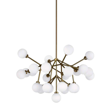 Picture of MARA CHANDELIER - AGED BRASS