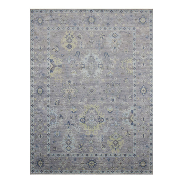 Picture of OUSHAK RUG, GR/BL/GRN 8X10