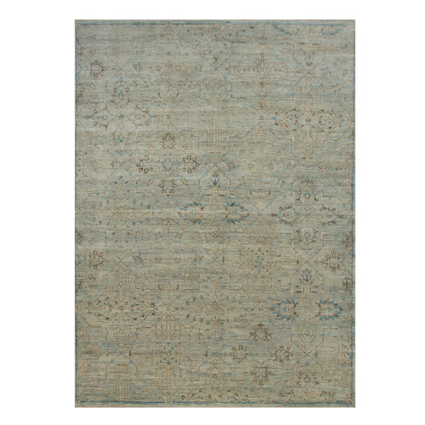 Picture of SERAPI RUG, GR/BL/TA 8X10