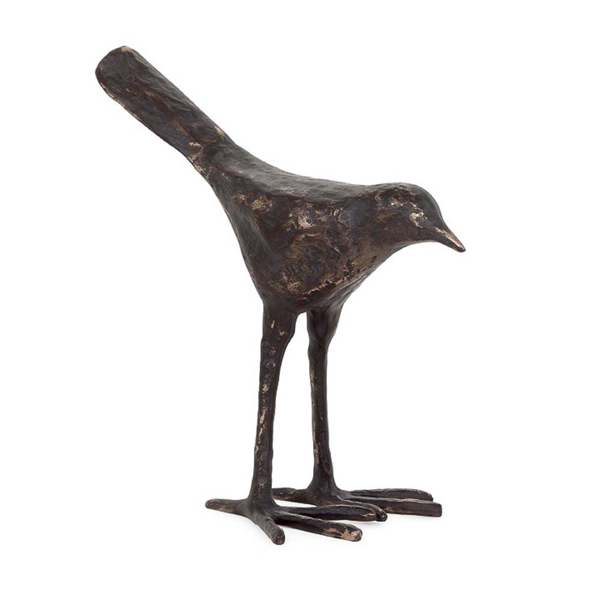 Picture of BRONZED BIRD SCULPTURE, TALL