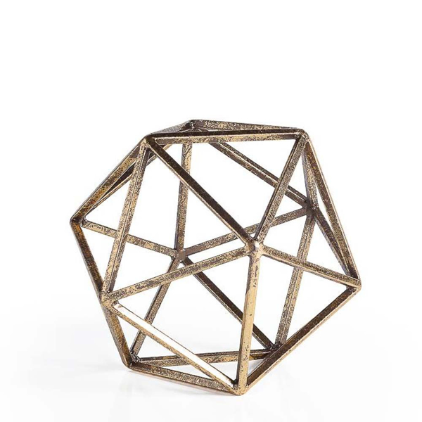 Picture of ORO GOLD POLYGON SCULPTURE, SM