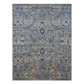 Picture of BIDJAR RUG, GR/BL/IV 8X10