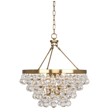 Picture of BLING CHANDELIER ANTIQUE BRASS