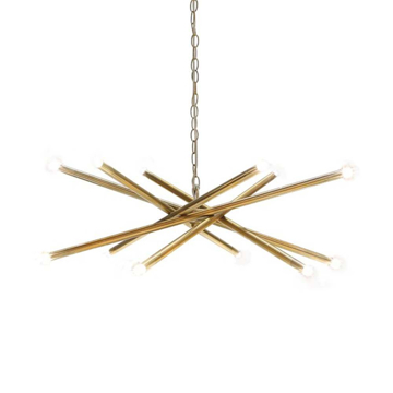 Picture of LUISA CHANDELIER, BRASS