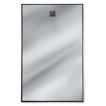 Picture of HANGING RECT. MIRROR, POL BLK