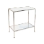 Picture of PLANO 2 TIER NICKEL SIDE TABLE