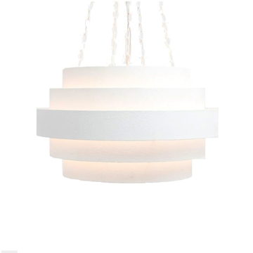 Picture of THYRA CHANDELIER, WHITE