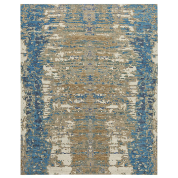 Picture of REFLECTED BLUE-GREY AREA RUG