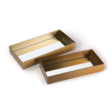 Picture of RECTANGLE METAL TRAY SET, NB