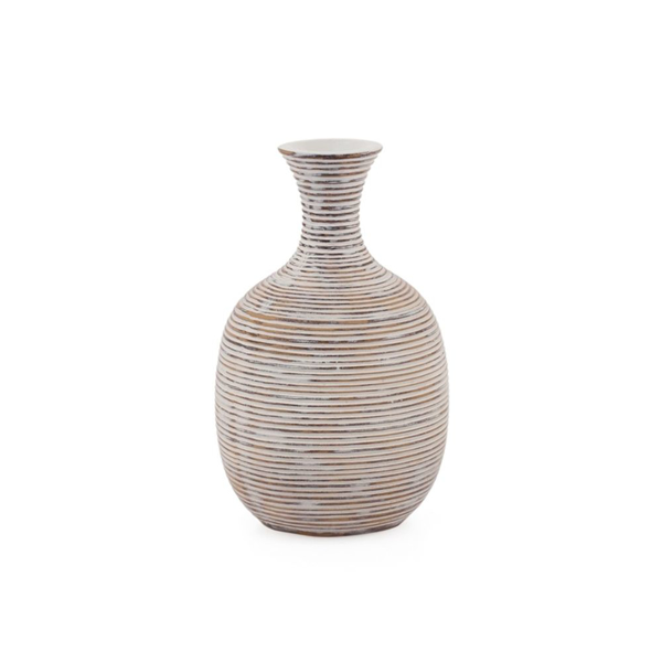Picture of COLOMBO RIBBED VASE - 8