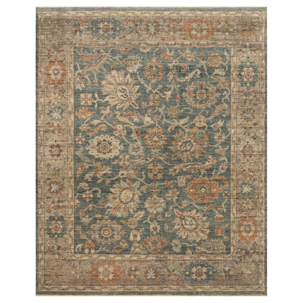 Picture of HEIRLOOM RUG, BLUE/BEIGE