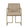 Picture of ASHTON ARM CHAIR, SATIN BRASS