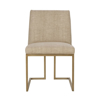 Picture of ASHTON SIDE CHAIR, SATIN BRASS