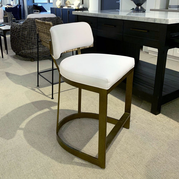 CONRAD 24" COUNTER STOOL, GOLD