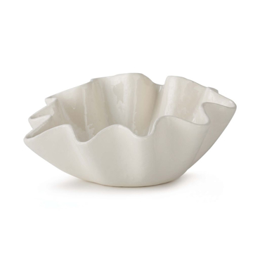Picture of RUFFLE CERAMIC BOWL, LARGE