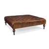 Picture of BOURNE LEATHER OTTOMAN