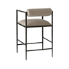 Picture of BARBANA COUNTER STOOL, PEWTER