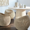 Picture of MANHATTAN IVORY SWIVEL STOOL