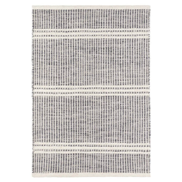 Picture of MALTA GREY WOVEN WOOL RUG