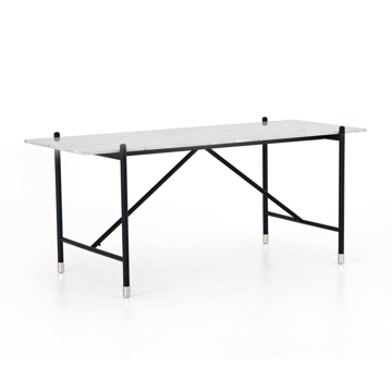 Picture of MONA DESK WHITE TERAZZO