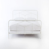 Picture of CASEY IRON QUEEN BED, WHITE