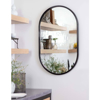 Picture of CANAL MIRROR, BLK. STEEL