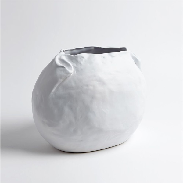 Picture of PETALE VASE MATTE WHITE, LG