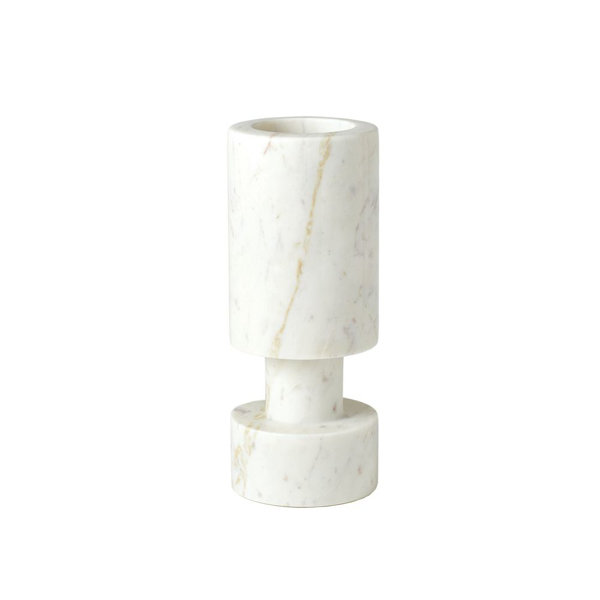 Picture of LUC VASE,WHITE MARBLE