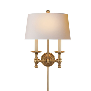 Picture of 2 - LIGHT CLASSIC SCONCE, HAB