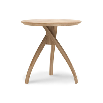 Picture of TWIST SIDE TABLE, OAK