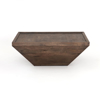 Picture of DRAKE COFFEE TABLE, AGED BROWN