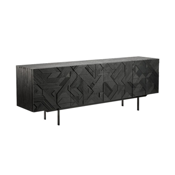 Picture of GRAPHIC SIDEBOARD 4D, BLACK TK