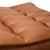 Picture of LEATHER SECTIONAL - OTTOMAN,OS