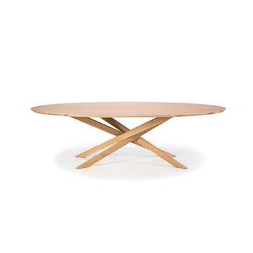 Picture of MIKADO OVAL COFFEE TABLE, OAK