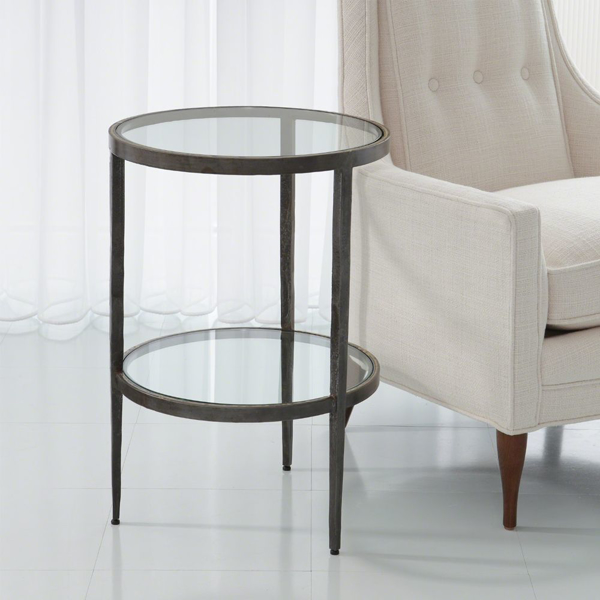 Picture of LAFORGE TWO-TIER SIDE TABLE,BR