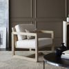 Picture of BERGEN LOUNGE CHAIR, VINT WHT