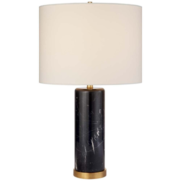Picture of CLIFF TABLE LAMP, BLACK MARBLE