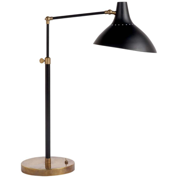 Picture of CHARLTON TABLE LAMP, BLK