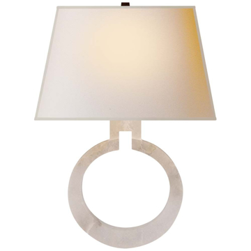 Picture of LARGE RING WALL SCONCE ALABSTR