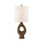 Picture of CAPRA MEDIUM TABLE LAMP, GOLD