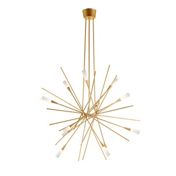 Picture of STELLAR LG CHANDELIER, GILD