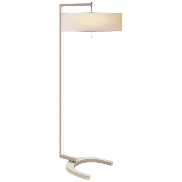 Picture of HUDSON FLOOR LAMP NICKEL