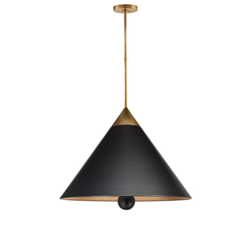 Picture of CLEO LG PENDANT, AB-BM-BLK