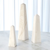 Picture of ALABASTER OBELISK LG, WHITE