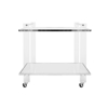 Picture of PIERCE BAR CART, ACRY/NICKEL
